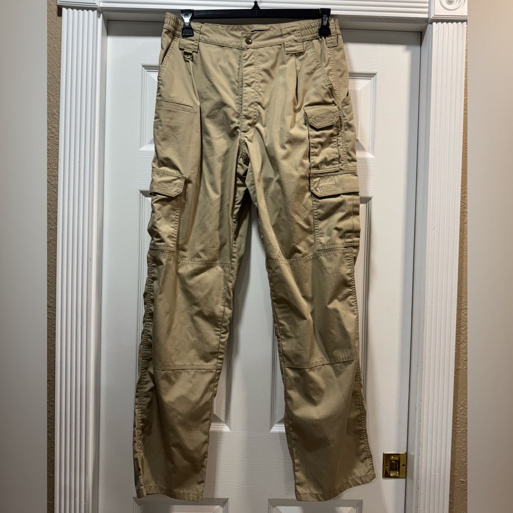 5.11 Tactical Tan Cargo Pants Durable Utility